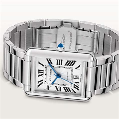 cartier tank watch womens ebay|cartier tank must extra large.